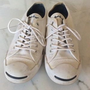 Jack Purcell white converse preppy optic white